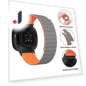 Magnetic Silicone Watch Band — Bands, Smartwatch 2025