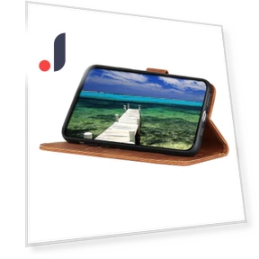 PU Leather Phone Cover with Stand — Smartwatch Protectors, Smartwatch 2025