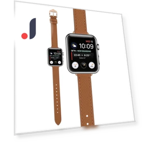 PU Leather Smart Watch Band — Bands, Smartwatch 2025