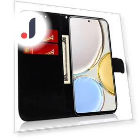PU Leather Wallet Cover with Dazzling Flower Pattern — Flip Cases, Smartwatch 2025