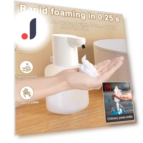 Rechargeable Hand Sanitizer Sterilizer Wall Mount Smart Foam Machine — Hand Dryers, Chunlian