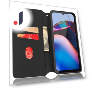 Rhombus Imprinted PU Leather Phone Case Wallet Stand Flip Cover — Flip Cases, Smartwatch 2025