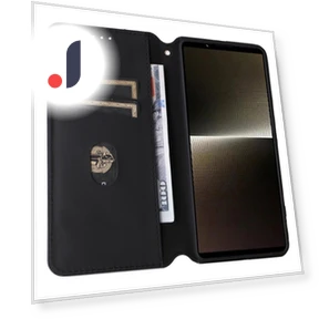 Rhombus Pattern Magnetic Closing Leather Wallet Phone Cover — Flip Cases, Smartwatch 2025