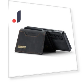 Shockproof Magnetic Wallet Phone Case with Kickstand — Flip Cases, Smartwatch 2025
