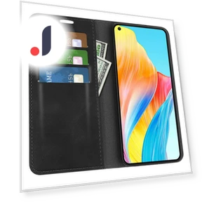 Skin-touch Leather Wallet Phone Case — Flip Cases, Smartwatch 2025