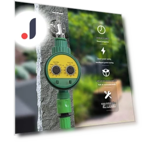 Smart Watering Timer with Dual Dials — Controllers, TrendVibeCN