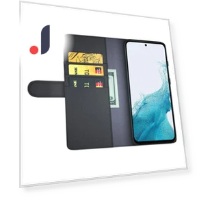Split Leather Phone Cover with Wallet Stand — Phone Accessories, Smartwatch 2025