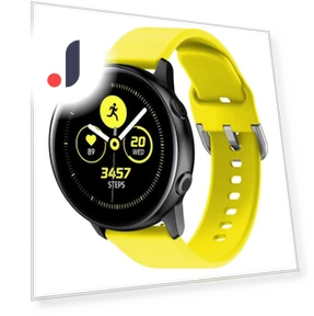 Square Buckle Silicone Smart Watch Band Strap — Smartwatch Straps, Smartwatch 2025