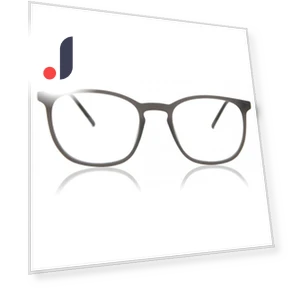 Square Grey Unisex Eyeglasses — Smart Glasses, SmartBuy Collection