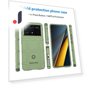 Square Grid Texture Non-slip TPU Phone Cover — Phone Accessories, Smartwatch 2025