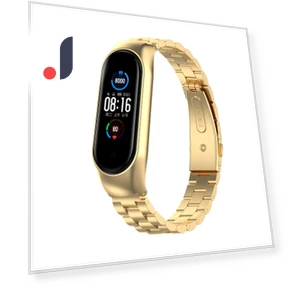 Stainless Steel Replacement Smart Watch Strap — Fitness Bands, Smartwatch 2025