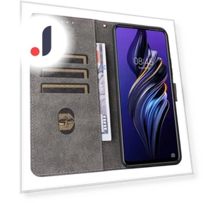 Stand Shell RFID Blocking Wallet Phone Cover with Strap — Smartwatch Protectors, Smartwatch 2025