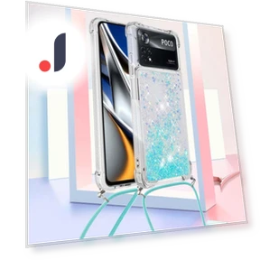TPU Case Quicksand Design Phone Cover with Lanyard — Phone Accessories, Smartwatch 2025