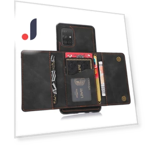 Tri-fold Wallet Anti-scratch Phone Case — Flip Cases, Smartwatch 2025