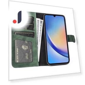 Wallet Case Dual Color Splicing Stand — Phone Accessories, Smartwatch 2025
