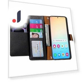 Wallet Case RFID Blocking Leather Phone Cover — Passport Wallets, Smartwatch 2025