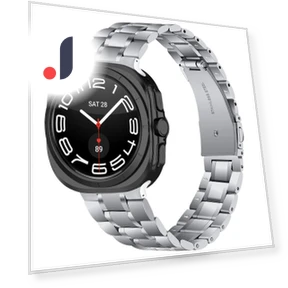 5-Bead Stainless Steel Watch Bracelet Strap — Bands, Smartwatch 2025