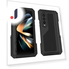 Aluminium Alloy+Silicone Phone Case with Screen Protector — Phone Accessories, Smartwatch 2025