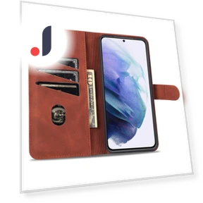 Anti-scratch PU Leather Magnetic Flip Cover Stand Wallet Drop Protection Phone Case — Flip Cases, Smartwatch 2025