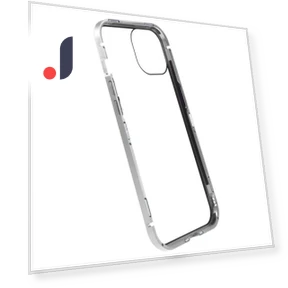 Anti-spy Phone Case with Metal Frame and Double-sided Tempered Glass — Phone Accessories, Smartwatch 2025