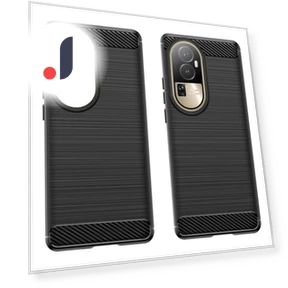 Brushed Phone Case Carbon Fiber Texture TPU Drop-proof Cover — Basic Cases, Smartwatch 2025