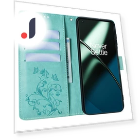 Butterfly Flower Imprinted PU Leather Flip Phone Cover — Flip Cases, Smartwatch 2025