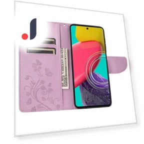 Butterfly Flower Imprinted Wallet Case — Phone Accessories, Smartwatch 2025
