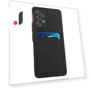 Card Holder Slot Soft TPU Shockproof Anti-Scratch Case with Camera Lens Protection — Screen Protectors, Smartwatch 2025
