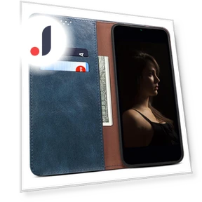 Crazy Horse Leather Wallet Phone Cover — Basic Cases, Smartwatch 2025