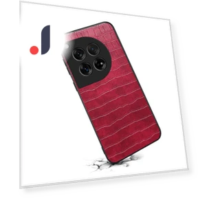 Crocodile Texture Leather Shock-Absorbent Phone Cover — Protective Cases, Smartwatch 2025