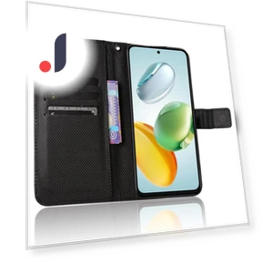 Diamond Texture PU Leather Phone Cover — Protective Covers, Samrtwatch Bands Straps