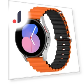 Dual Color Ocean Band Sport Loop Silicone Strap — Bands, Smartwatch 2025