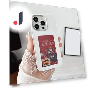 E Ink Phone Case with 4-Color Display — Mobile Devices & Accessories, Samrtwatch Bands Straps
