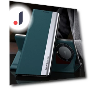 Galvanic Coating PU Leather Flip Stand Phone Case — Flip Cases, Smartwatch 2025