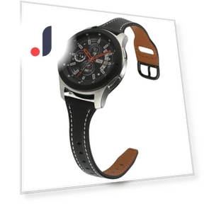 Genuine Cow Leather Watch Strap — Bands, Smartwatch 2025