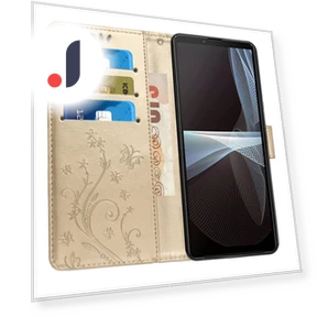Imprinted Butterflies PU Leather Mobile Phone Flip Wallet Cover Stand — Flip Cases, Smartwatch 2025