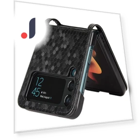 Imprinted Dot Pattern PU Leather Drop-proof Case with Card Slot — Bumpers, Smartwatch 2025
