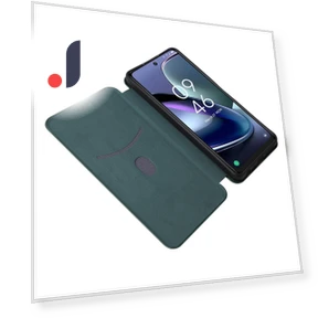 Leather Case Carbon Fiber Texture Stand Magnetic Closing Phone Cover — Basic Cases, Smartwatch 2025