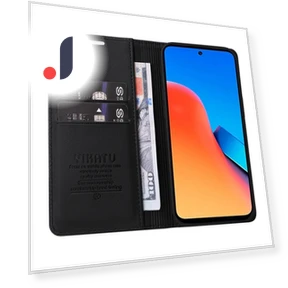 Leather Case Wallet Phone Cover — Smartwatch Protectors, Smartwatch 2025