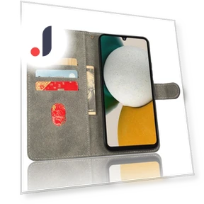 Leather Phone Case Stand with RFID Blocking — Phone Accessories, Smartwatch 2025