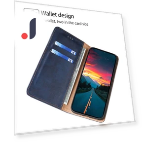 Leather Wallet Case with Magnetic Closure — Flip Cases, Smartwatch 2025