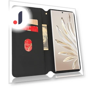 Magnetic Auto-absorbed PU Leather Case with Wallet Stand — Flip Cases, Smartwatch 2025