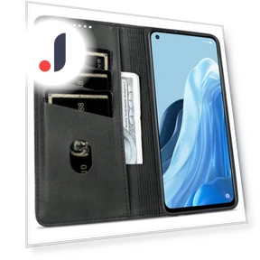 Magnetic Auto Closing PU Leather Viewing Stand Flip Cover Wallet Phone Case — Flip Cases, Smartwatch 2025