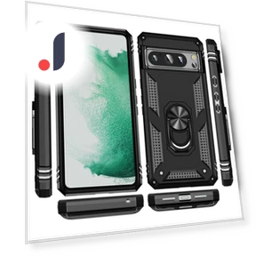 Magnetic Car Holder Phone Case with Stand — Phone Accessories, Smartwatch 2025