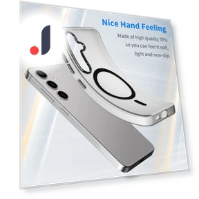 Magnetic Case TPU+PC Anti-Fingerprint Phone Cover — Phone Accessories, Smartwatch 2025