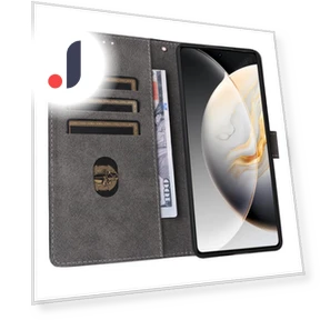 Magnetic Clasp RFID Blocking Wallet Cover — Flip Cases, Smartwatch 2025