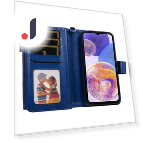 Magnetic Leather Case with Detachable Zipper Wallet Strap — Phone Accessories, Smartwatch 2025