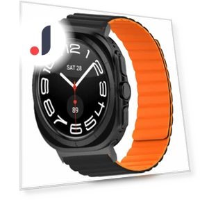 Magnetic Silicone Watch Strap Replacement — Smartwatches, Smartwatch 2025