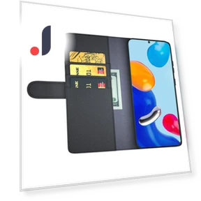 Magnetic Split Genuine Leather Phone Case with Viewing Stand — Flip Cases, Smartwatch 2025