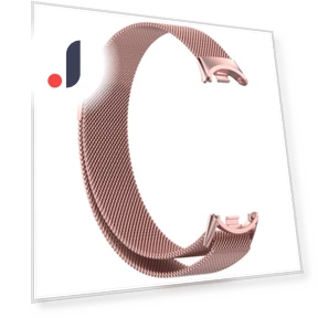 Metal Watch Strap Mesh Style Wrist Band — Fitness Bands, Smartwatch 2025